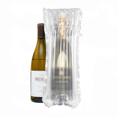 10 Pack 65um Thick Inflatable Bottle Shipping Packaging Alternative to Wine Boxes for Shipping Bottle Shipper Wine