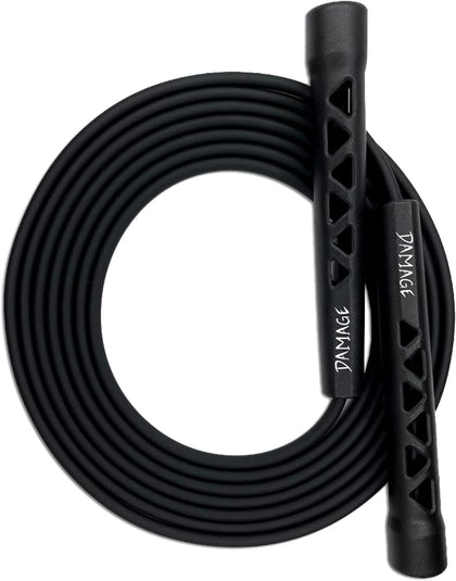 Boxer Speed Rope, Lightweight PVC Skipping,Jumping Rope, Non-Slip PVC Plastic Handles and Matte Coated Tangle-Free