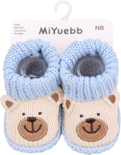Baby Boy Girl Knitted Booties Soft Sole Warm Walking Shoes
