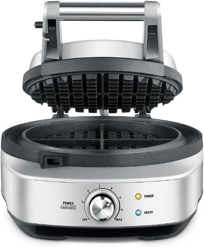 BWM520XL No-Mess Waffle Maker, Brushed Stainless Steel