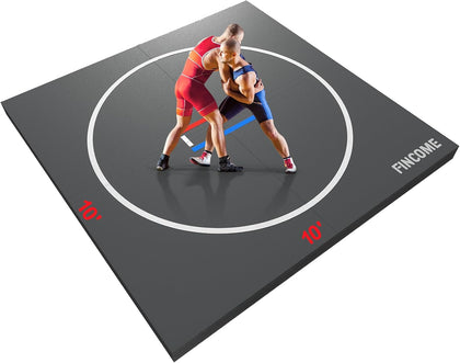 Wrestling Mat 1.2”Thick Jiu Jitsu Mat XPE Foam for BJJ MMA Training | 3-Layer Protective System, Durable Surface