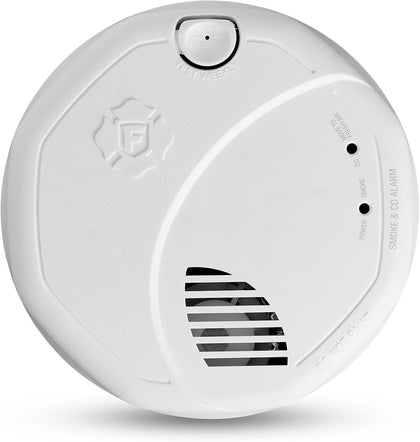 New 2025 First Alert SMCO410 Z-Wave Battery-Powered Smoke Detector & Carbon Monoxide Alarm, Works with Ring Alarm