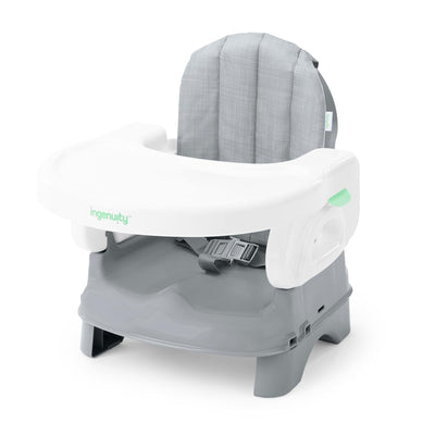 Deluxe Comfort Booster Seat for Kitchen Chair, Compact Fold, Portable, Lightweight, Toddler Booster Seat for Dining