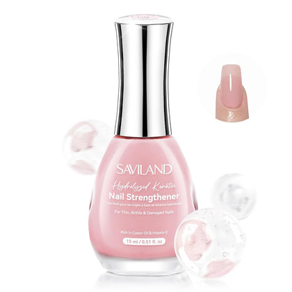 Nail Strengthener and Growth for Weak & Thin Nails, Sheer Pink