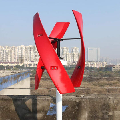 400w 12v/24v/48v Vertical AXIS Permanent Maglev Wind Turbine Generator MPPT Controller Free Energy High Efficiency