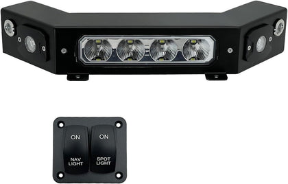 Duck Boat Light Bar, 120W Spot Light and Navigation Light Kit