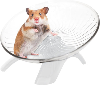 Hamster Wheel, Hermit Crab Climbing Toys Silent Exercise Running Wheel, 13cm Small Animal Exercise Wheels Hermit