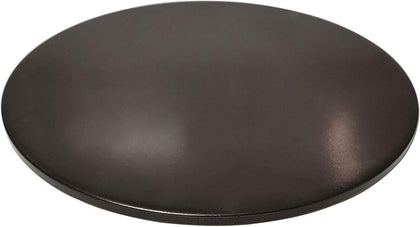Cordierite Pizza Stone for Oven Grill - Round Baking Stone with Cleaning Brush, Glaze BBQ Pizza Stone for Bread and