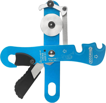 Climbing Stop Descender Rappelling Belay for Ropes 10-12mm The Novices for Rescue & Arborist CE Certification