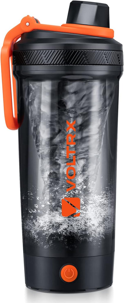 Electric Protein Shaker Bottle - USB Rechargeable Mixer Cup for Shakes and Meal Replacements, BPA-Free Tritan, 24oz