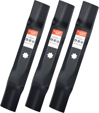 E140 D140 JD D160 Mower Mulching Blades Replacement GY20852 | Fit GX21784 John D-eere E160 E170 E150 LA145 S160 48''