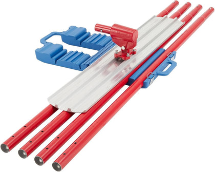 Bull Float Magnesium Concrete Float, 36 x 8" Round End Concrete Float Tool Cement Tool, Concrete Kit Bull Float with