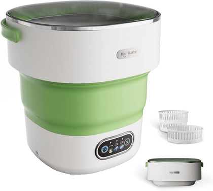 20L Portable Washing Machine — Foldable Portable Laundry Machine and Spinner for Baby Clothes, Underwear, Socks;