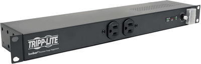 Isobar 12 Outlet Network Server Surge Protector Power Strip, 15ft. Cord w/L5-20P Plug, 3840 Joules, 1U Rack-Mount