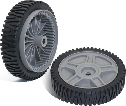 193912X460 Lawn Mower Wheel 2 Pcs 8" Push Mower Front Drive Wheels | 8" Push Lawn Mower Front Wheels Replace for Hu