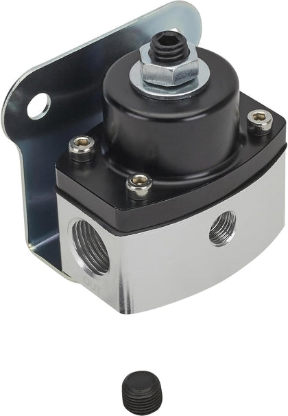 Fuel Pressure Regulator, 5-12 PSI, Non-Return Style, Universal Fitment