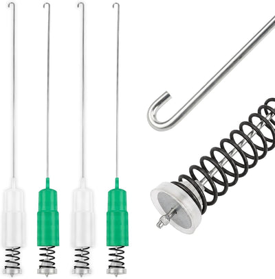 WH16X26911 WH16X26910 Washer Suspension Rod Kit, 4 Pack Compatible with GE