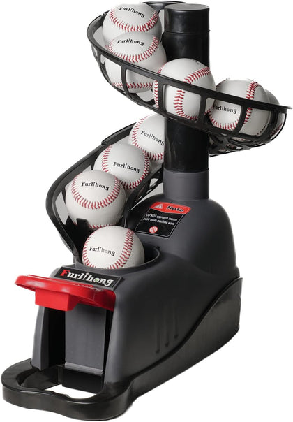 898BH Baseball Soft Toss Machine, Angle Adjustable, Step On Paddle and Release to Launch, No Power Supply Needed
