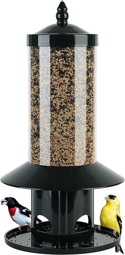 Squirrel-Proof Bird Feeder for Outdoor Wild Bird