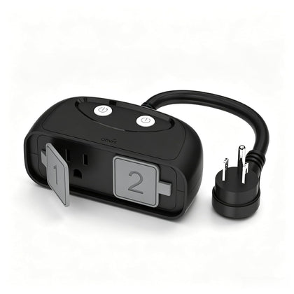 Outdoor Smart Plug, Matter Over Thread, Energy Monitoring, IP65