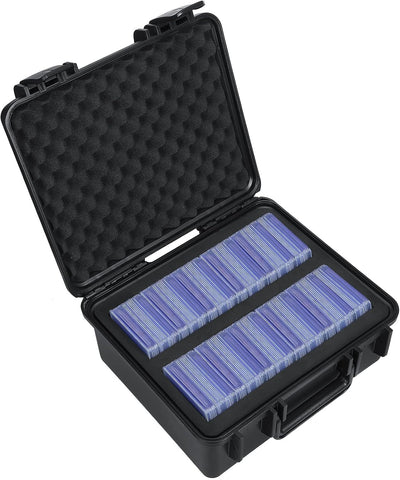 Toploader Storage Box for Trading Card, for 3" x 4" 35PT Rigid Card Holder | Protective Hard Shell Case Holds 300+
