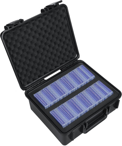 Toploader Storage Box for Trading Card, for 3" x 4" 35PT Rigid Card Holder | Protective Hard Shell Case Holds 300+