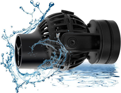 Aquarium Wave Maker Circulation Pump, 1320 GPH Ultra-silence Fish Tank Powerhead with Strong Magnet Suction Base for