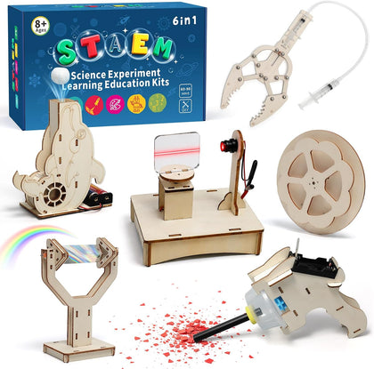 STEM Kits for Kids Ages 8-10-12, Stem Toys for Boys Age 8-12, Science Projects, Robot Arm Building Kits, Activities