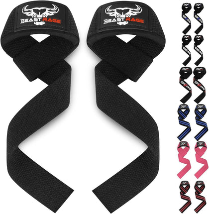 Lifting Wrist Straps for Weightlifting, Straps Gym Grip Power Workouts Lifting Straps Padded Neoprene & Premium