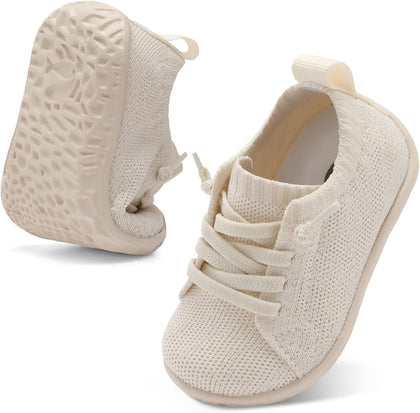 Baby Shoes Baby Boy Girl First Walking Shoes Breathable Barefoot Infant Shoe Lightweight Slip On Sneakers Soft Sock Shoe