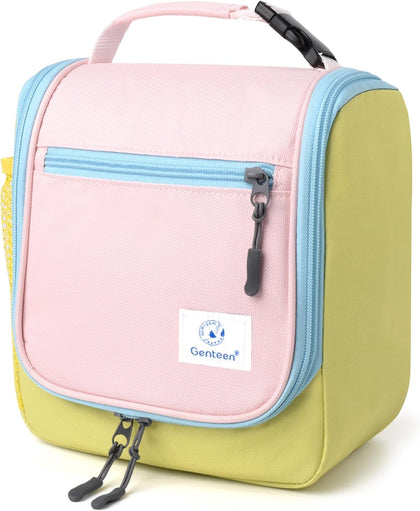 Kids Lunch Box, Insulated Lunch Bag for Kids, Toddler, Girl, and Boy; Holds Lunch Box, Water Bottle, & Snacks;