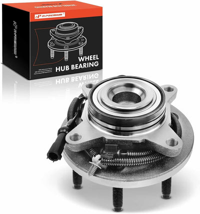 A-Premium Front Wheel Bearing and Hub Assembly with ABS & 6-Lug