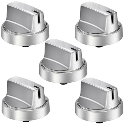 WB03X29300 Gas Stove Knobs Replacement for GE Range, 5 Pack | Stove Burner Control Knob for GE, AP6301265 4585904