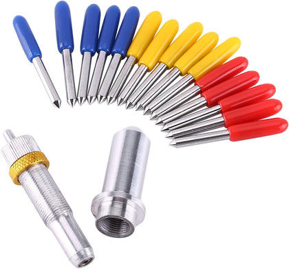 Pixmax Vinyl Cutter Blades,Summa Plotter Blades Vinyl Cutter,Summa Cutter Blades 15Pcs Tungsten Steel Plotter Cutter