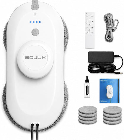 Window Cleaning Robot, 6500Pa Strong Suction, 3 Cleaning Modes