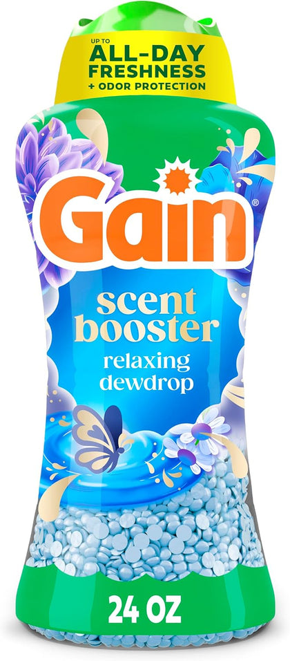 In-Wash Laundry Scent Booster Beads Long-Lasting Fresh Scent Beads All Day Freshness and Odor Protection, Relaxing
