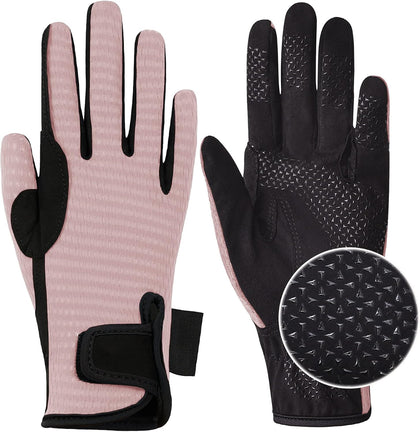 Women's Horse Riding Gloves Stretchable Equestrian Gloves