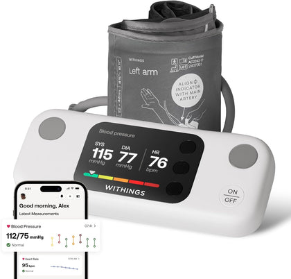 BPM Vision - Blood Pressure Monitor, FDA-Cleared, WiFi & Bluetooth