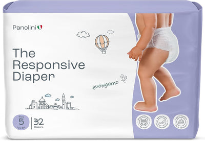 The Responsive Diaper Size 5 (31+ lbs) Pull-Up Baby Diaper 32ct