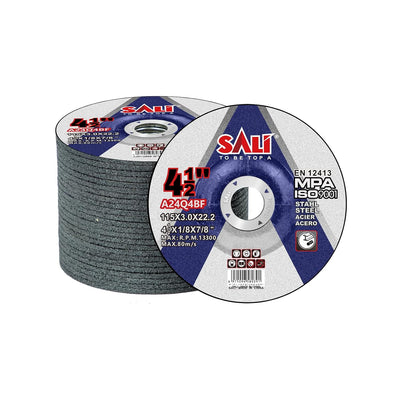 25 Pack 4-1/2 Inch Grinding Wheels for General Purpose Metal & Stainless Steel, Aluminum Oxide Grinding Disc for