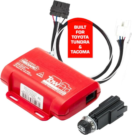 Tow-Pro Liberty Electric Trailer Brake Controller Kit for Toyota Tundra, Tacoma, Proportional Braking, Plug and Play
