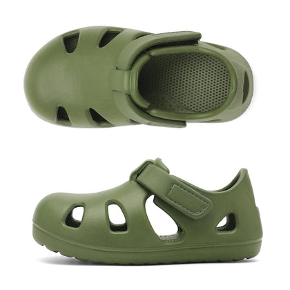 Toddler Sandals for Boys Girls,Closed Toe Water Sandals with Adjustable