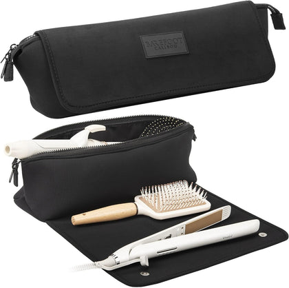 Hair Tools Travel Bag and Heat Resistant Mat (15.5") for Flat Irons, Straighteners, Curling Iron, Haircare