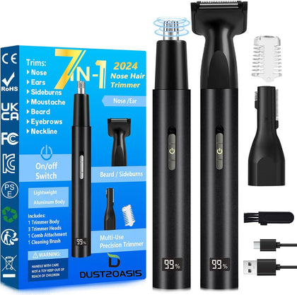 Nose Hair Trimmer for Men Women-2026 All-in-1 Professional Use for Nose Ear Hair Trimmers Clipper Pro-14,000RPM