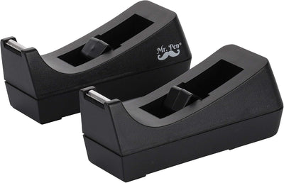 Tape Dispenser, Pack of 2, Tape Dispenser Desk, Office Supplies