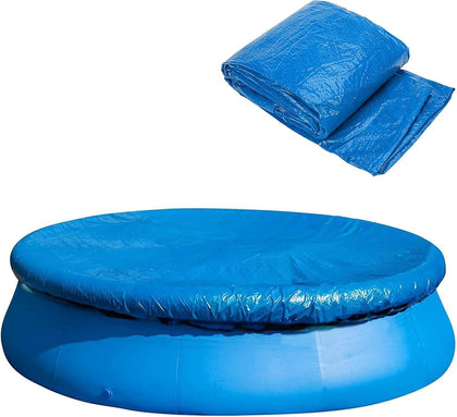 10 Ft Dust Pool Cover Protector-Solar Cover for Round Frame Pools-Pool Cover for Round Inflatable-Pool Cover
