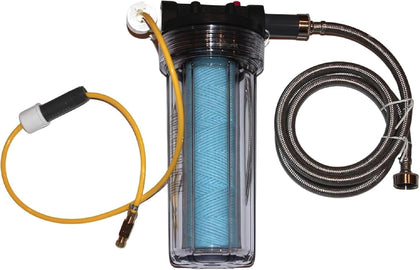 Deluxe Well Water Filter System, Eliminate Rotten Egg & Sulfur Smell, Remove Iron & Sediments, Works on Any Size Well
