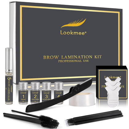 5-in-1 Lash Lift & Eyebrow Lamination Kit - Professional DIY Eyelash Curler & Perm Kit Eyelash Lift Kit &, At-Home