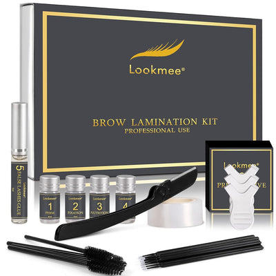 5-in-1 Lash Lift & Eyebrow Lamination Kit - Professional DIY Eyelash Curler & Perm Kit Eyelash Lift Kit &, At-Home