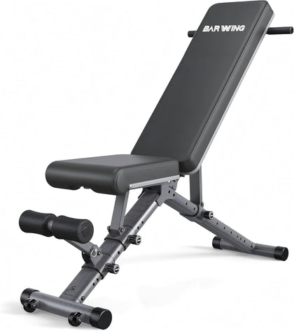 Adjustable Weight Bench Workout Bench, 1000/1300 LBS Heavy Duty Incline Decline Bench for Home Gym, Easy Assembly